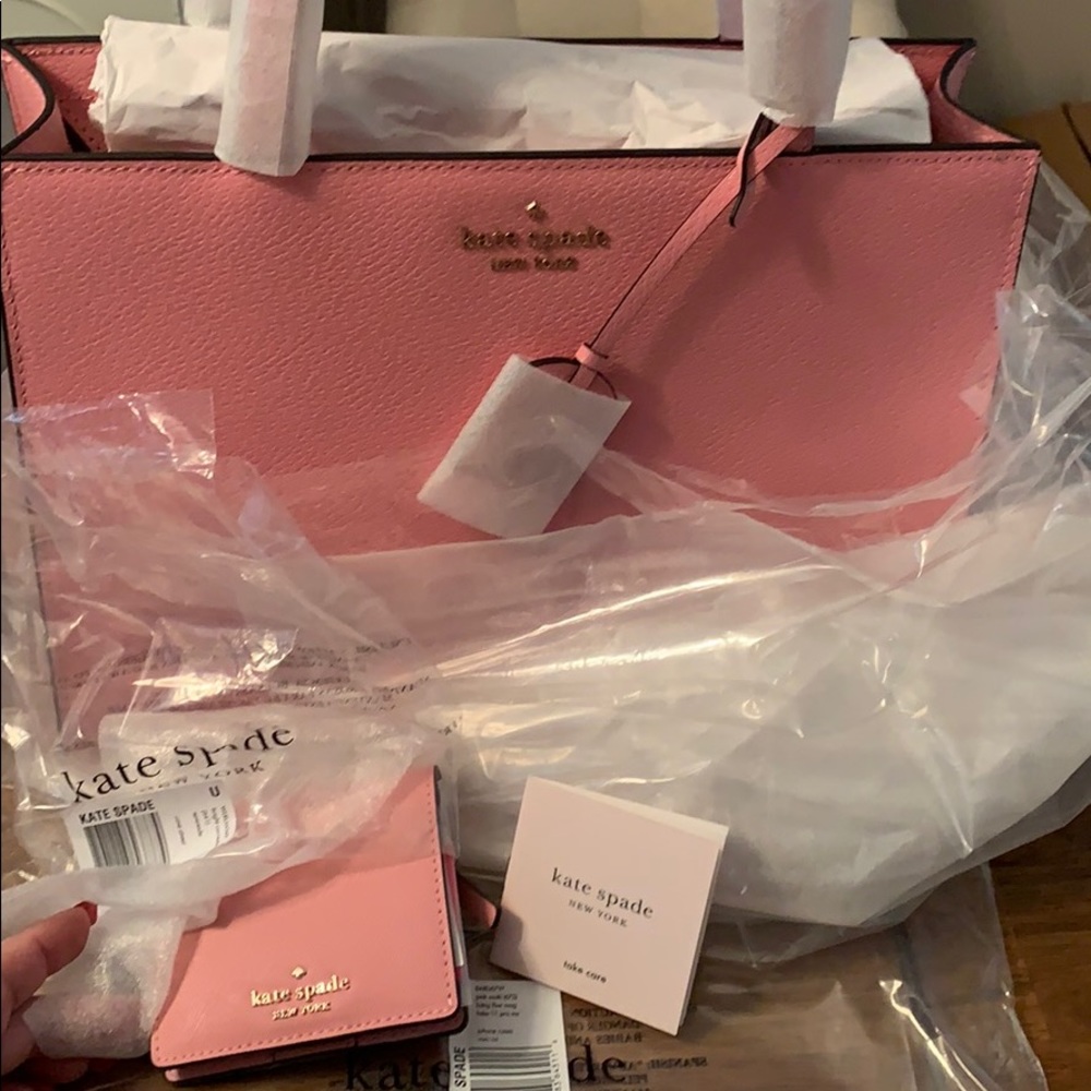Kate Spade 2pc SET Medium SatchelWallet negotiable
